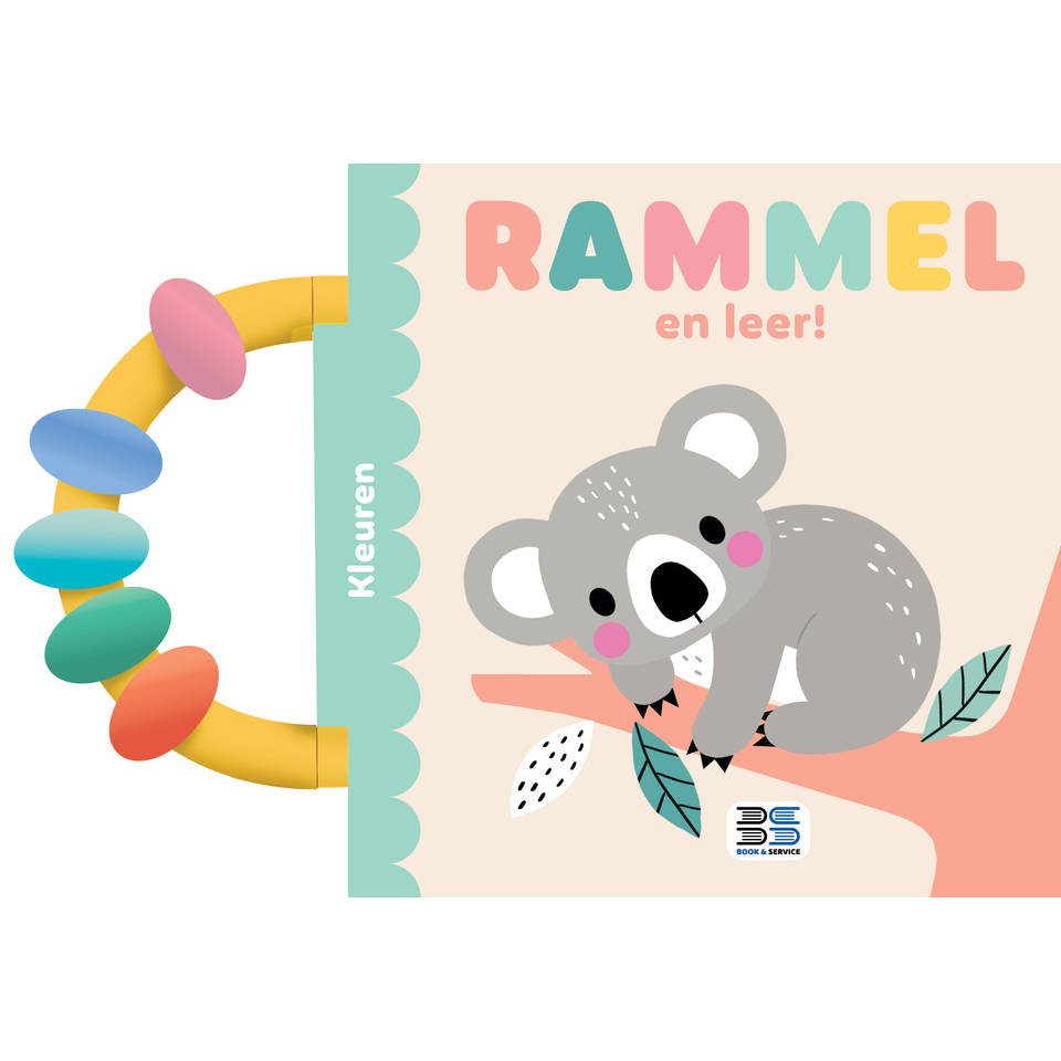 Rammel en leer dieren babyboekje