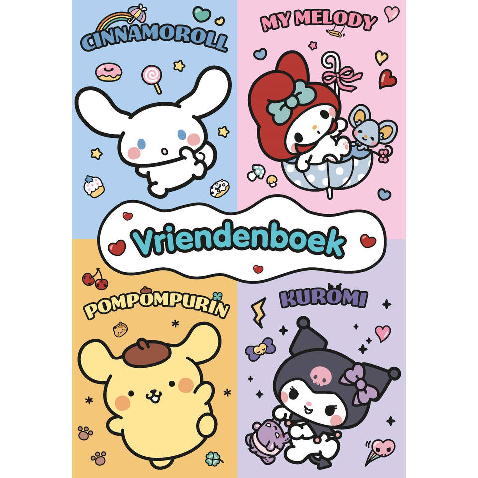 Cinnamoroll & Vriendjes vriendenboek Main Image