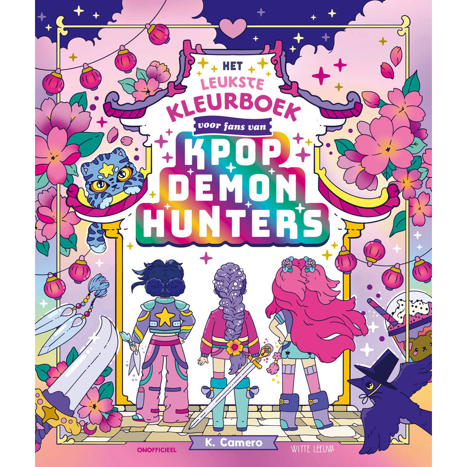 KPop Demon Hunters kleurboek