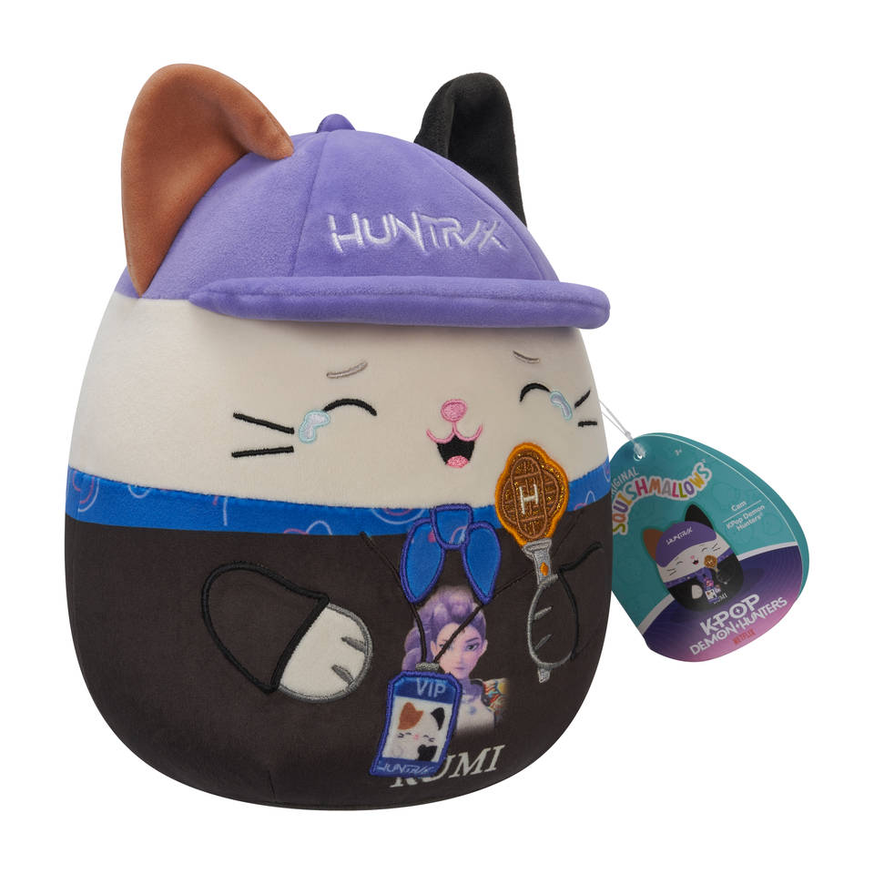 Squishmallows KPop Demon Hunters knuffel Cam de Kat - 20 cm Main Image