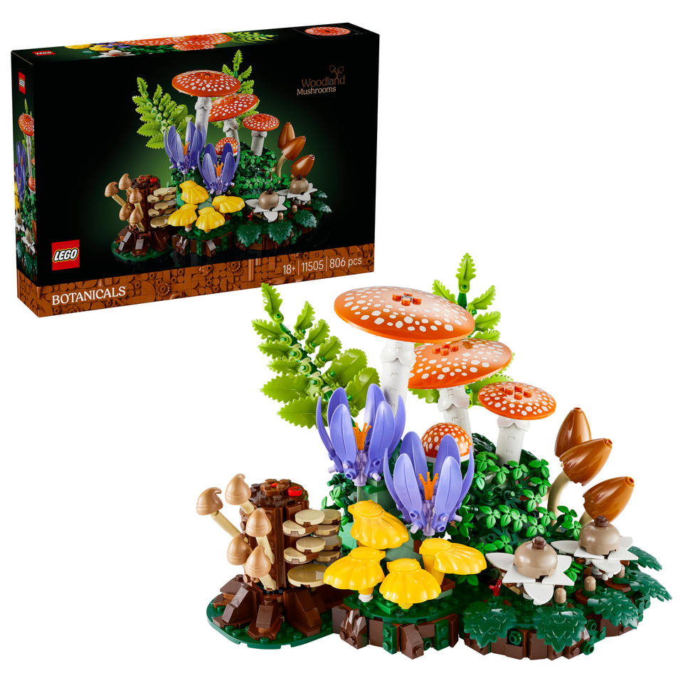 LEGO Botanicals bospaddestoelen 11505
