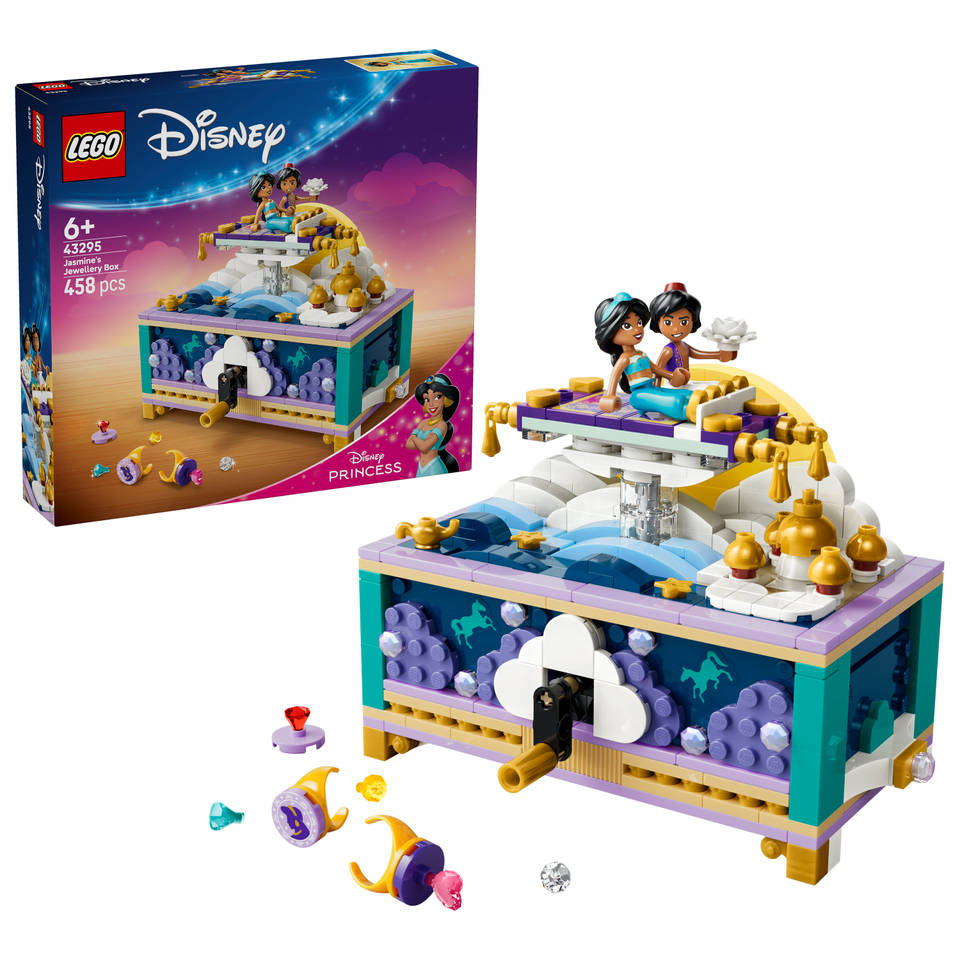 LEGO Disney Princess Jasmines sieradendoos 43295