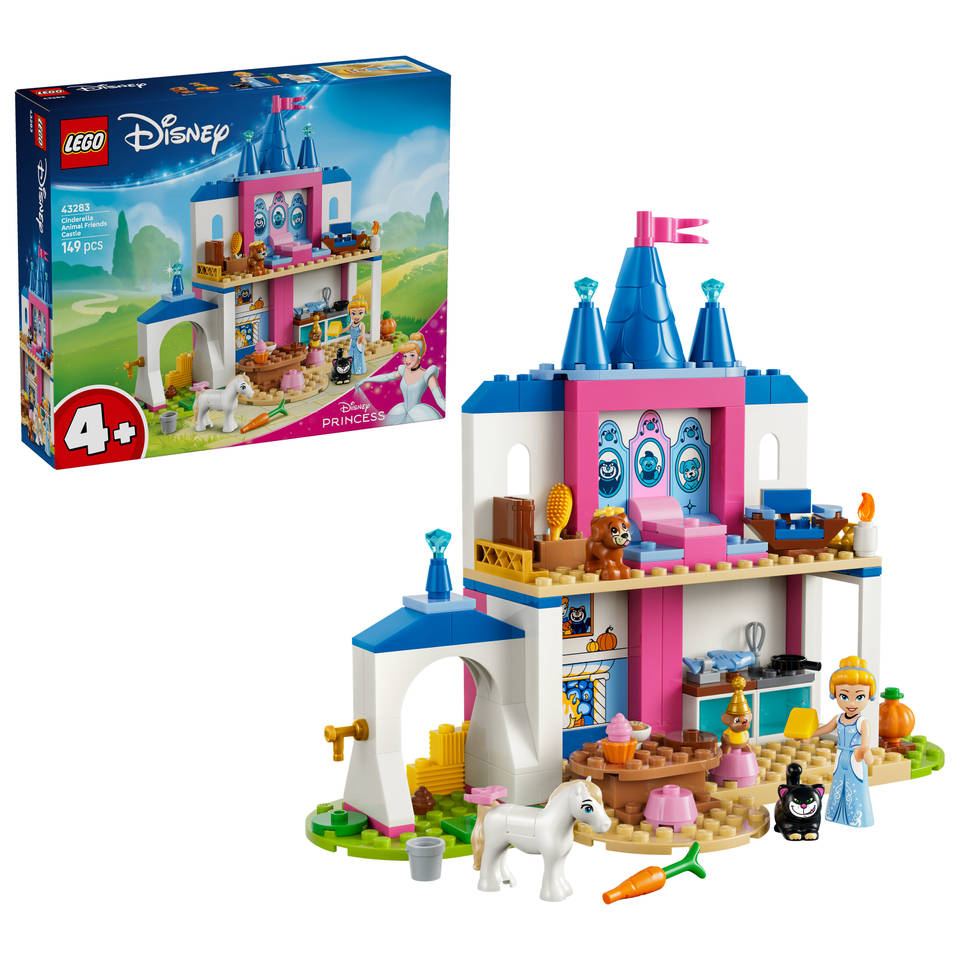LEGO Disney Princess Assepoesters kasteel met dierenvriendjes 43283