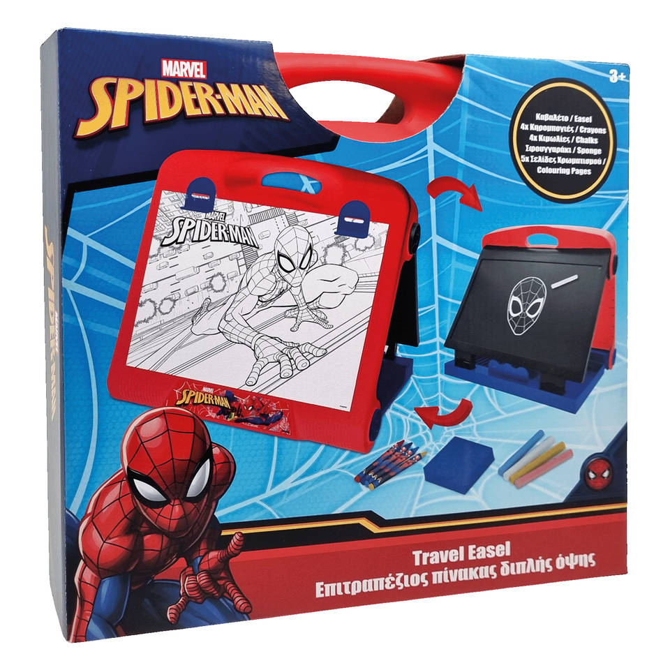Spider-Man meeneembare tekenset