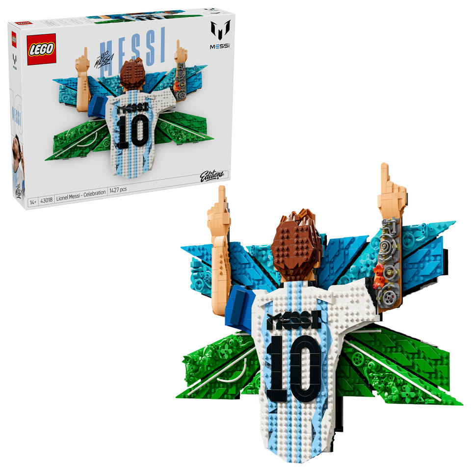 LEGO Editions Lionel Messi viering 43018