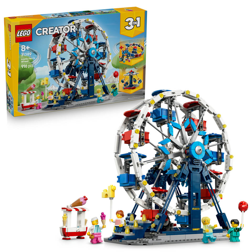 LEGO Creator 3-in-1 klassiek reuzenrad 31389