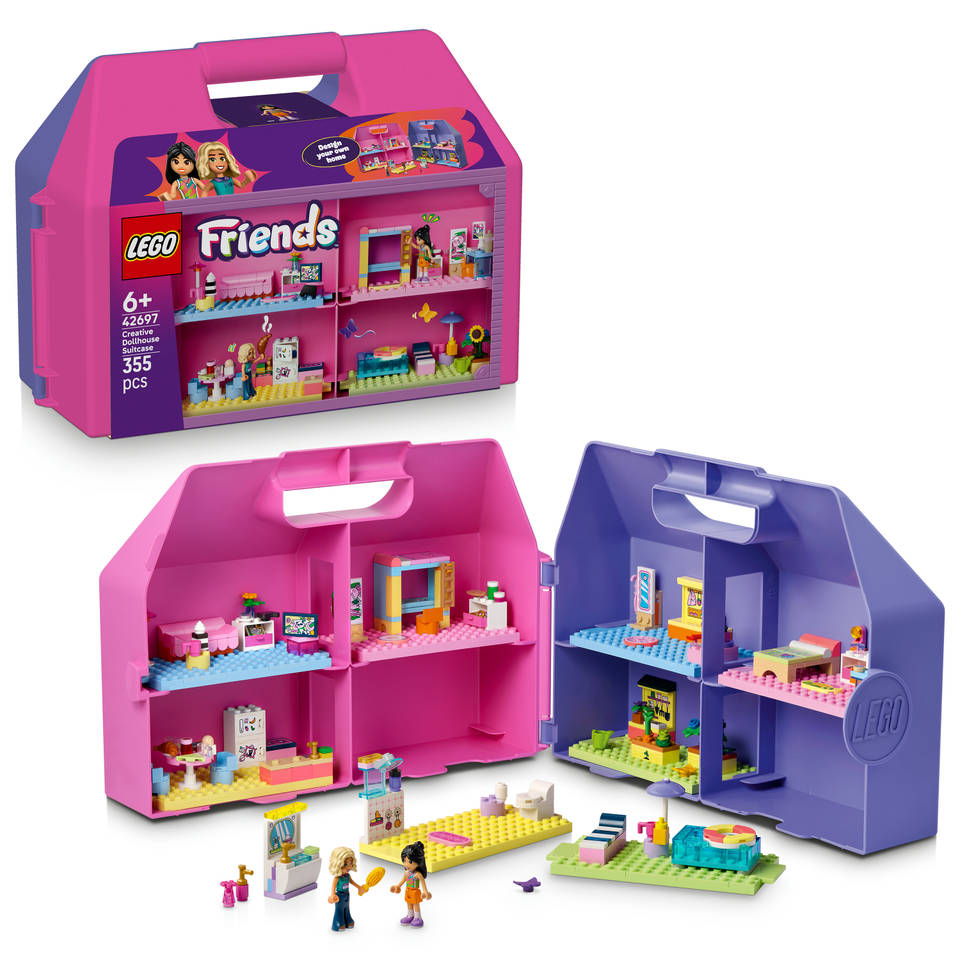 LEGO Friends creatieve poppenhuiskoffer 42697