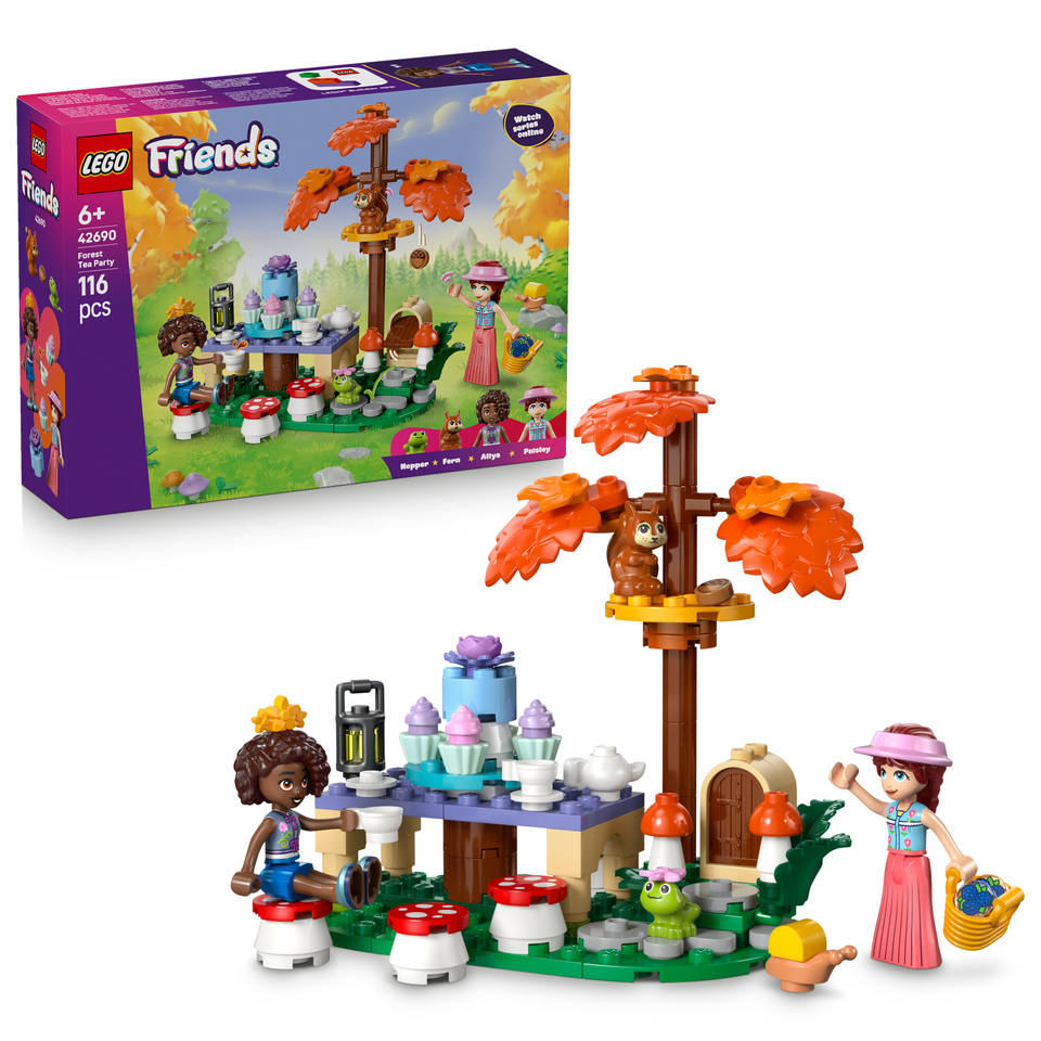 LEGO Friends theekransje in het bos 42690