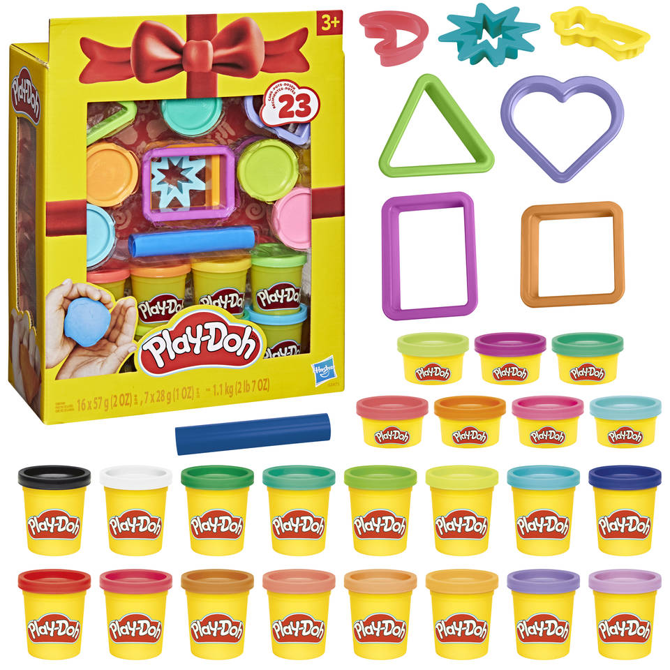 Play-Doh verjaardagsset met klei en gereedschap