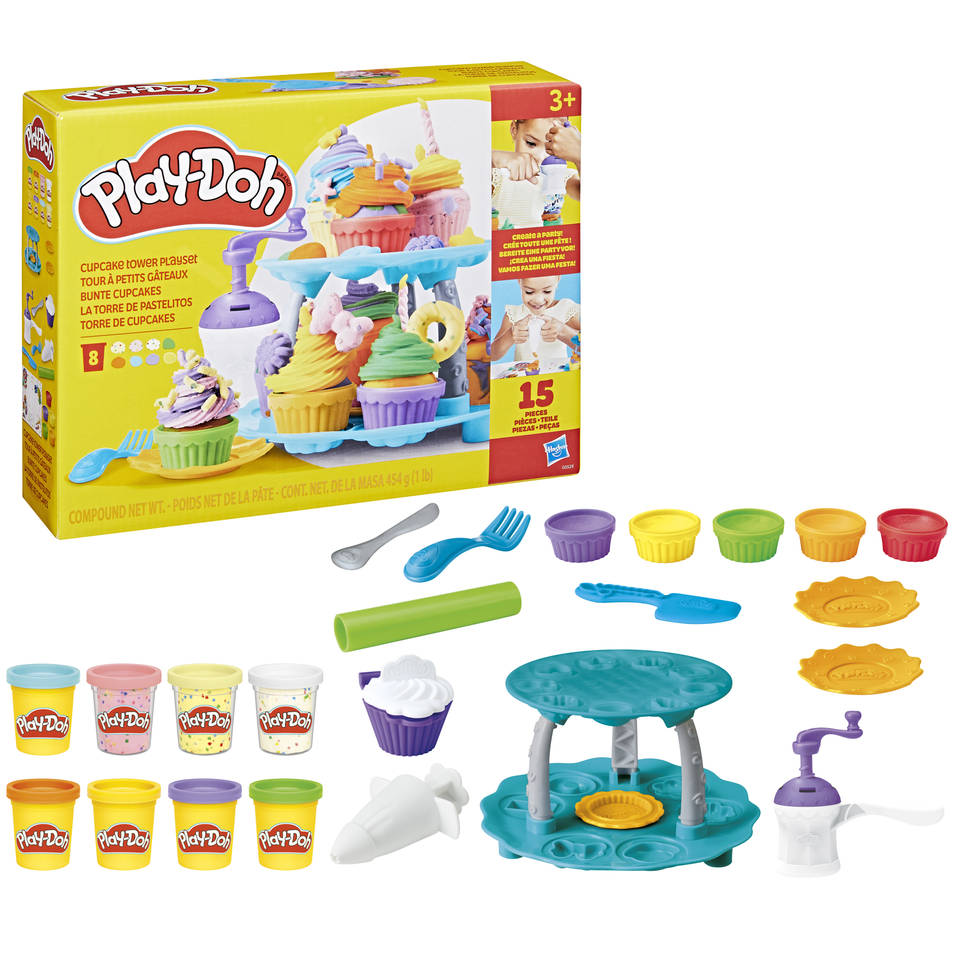 Play-Doh cupcaketoren speelset Main Image