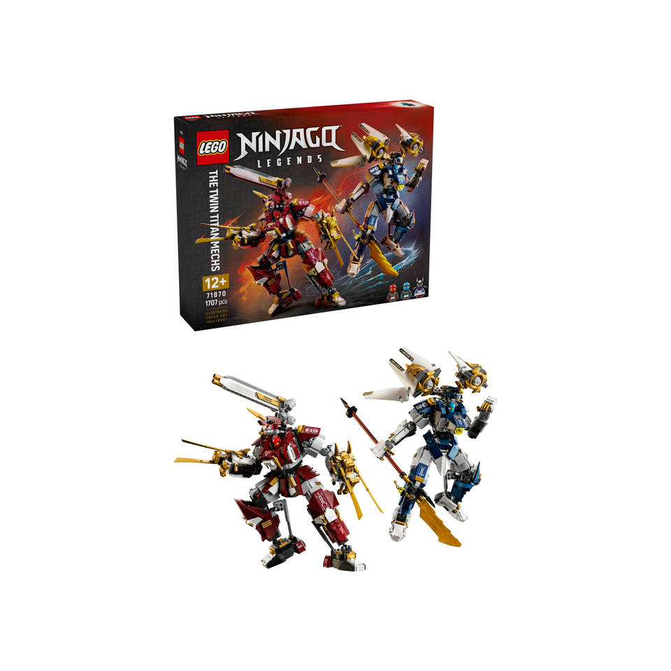 LEGO NINJAGO de twee torenhoge mecha 71870