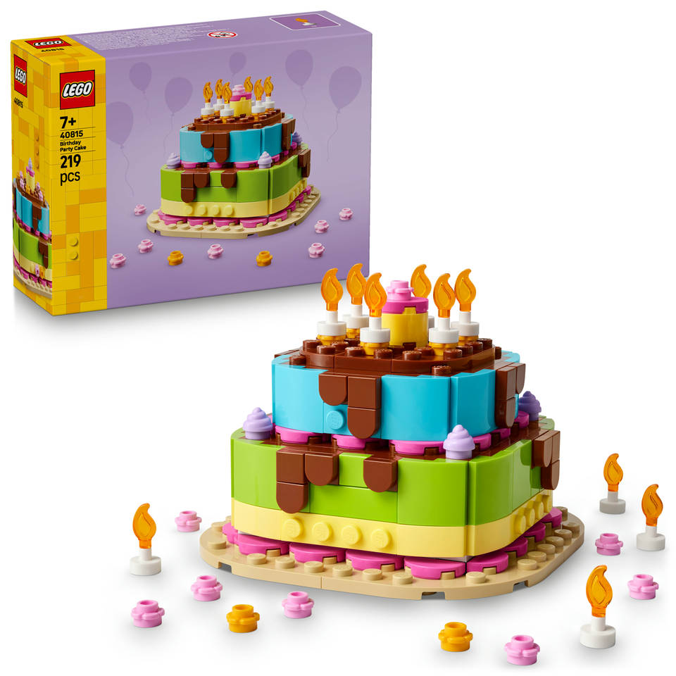 LEGO verjaardagstaart 40815