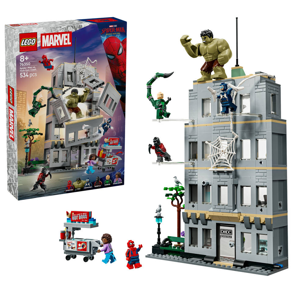 LEGO Marvel Spider-Man vs. Hulk ultieme confrontatie 76350