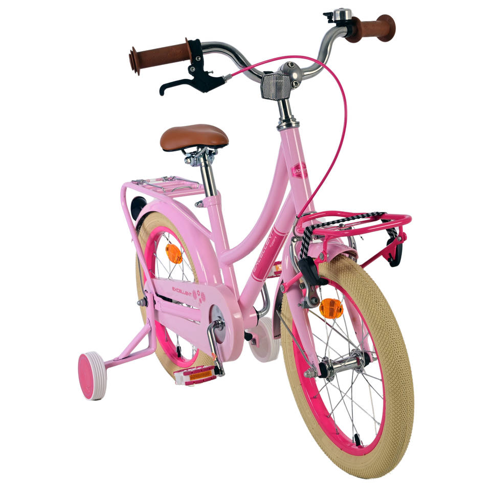 Volare kinderfiets Excellent - 16 inch - roze