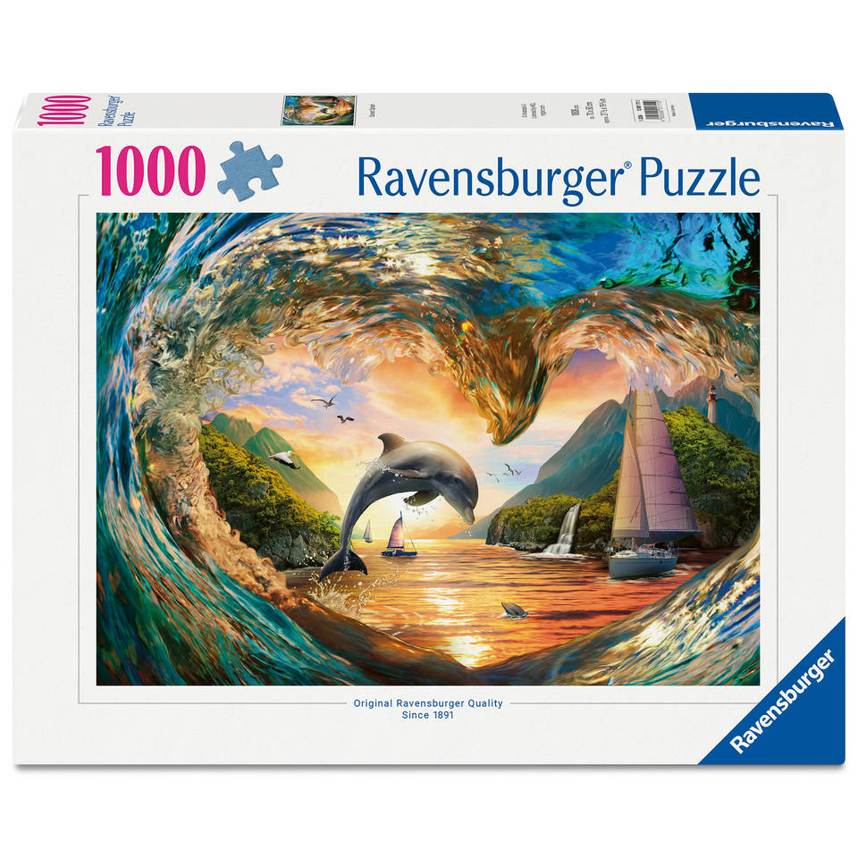Ravensburger puzzel Sunset Splash - 1000 stukjes