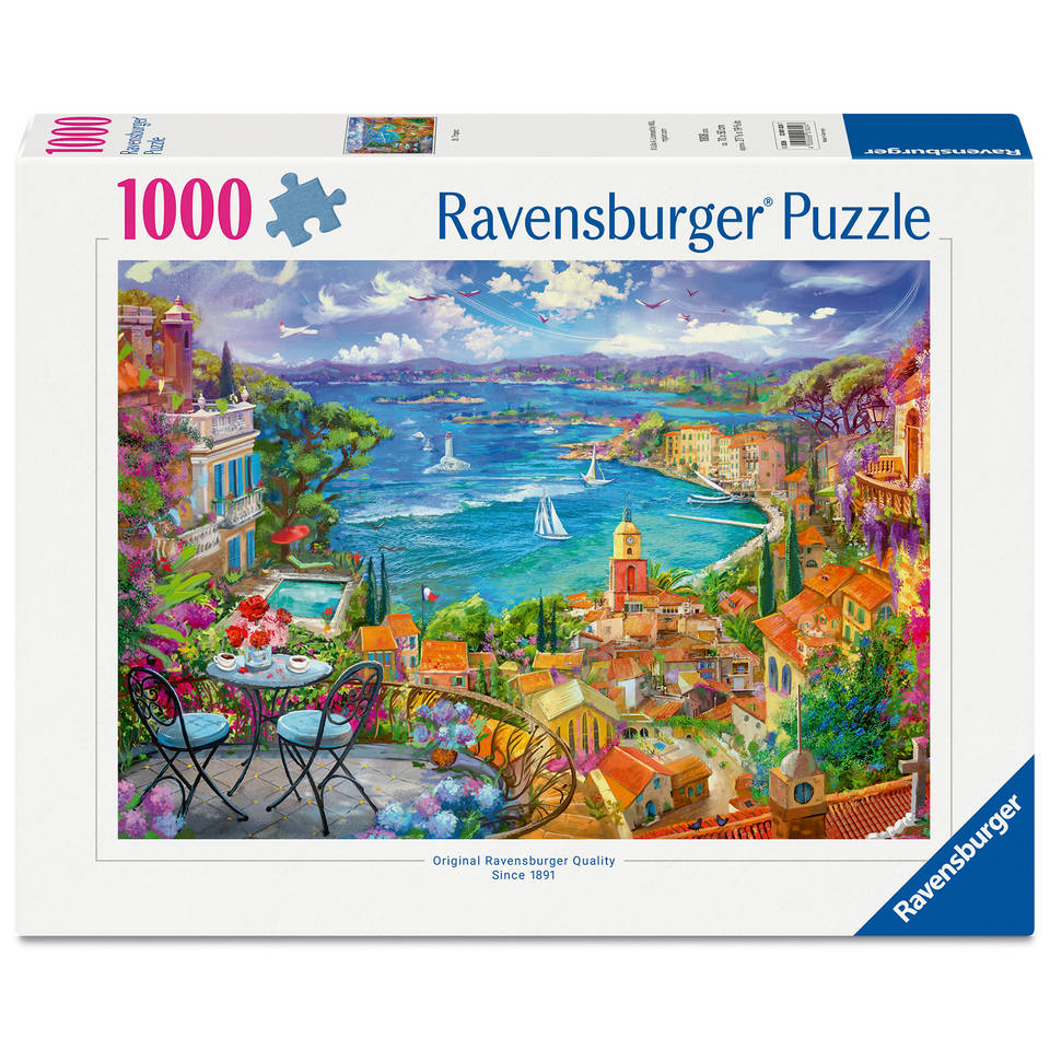 Ravensburger puzzel Saint-Tropez - 1000 stukjes