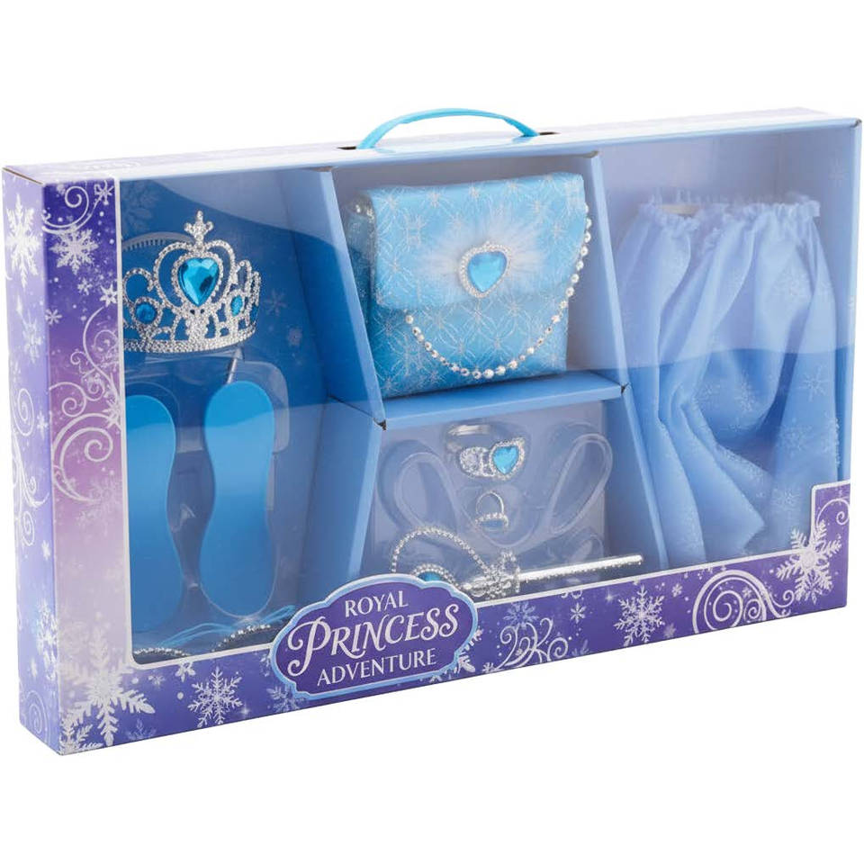 Prinsessen verkleedset - blauw