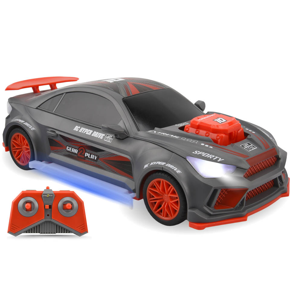 Gear2Play op afstand bestuurbare Hyper Drive Transforming auto - 1:14 Main Image