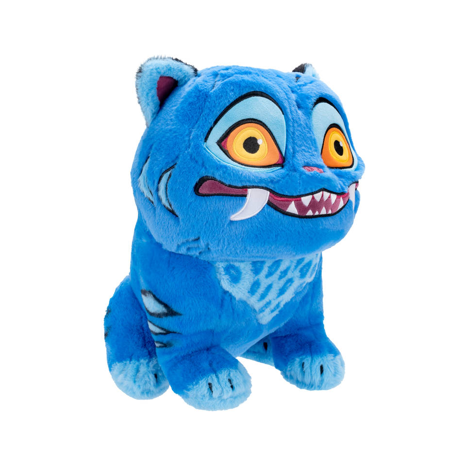 KPop Demon Hunters knuffel zittende Derpy Tiger - 30 cm
