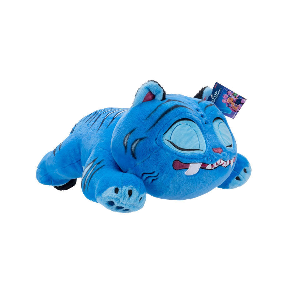 KPop Demon Hunters knuffel slapende Derpy Tiger - 45 cm
