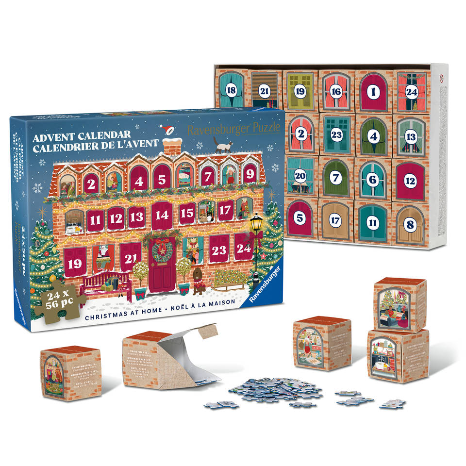 Ravensburger puzzel adventskalender 2026