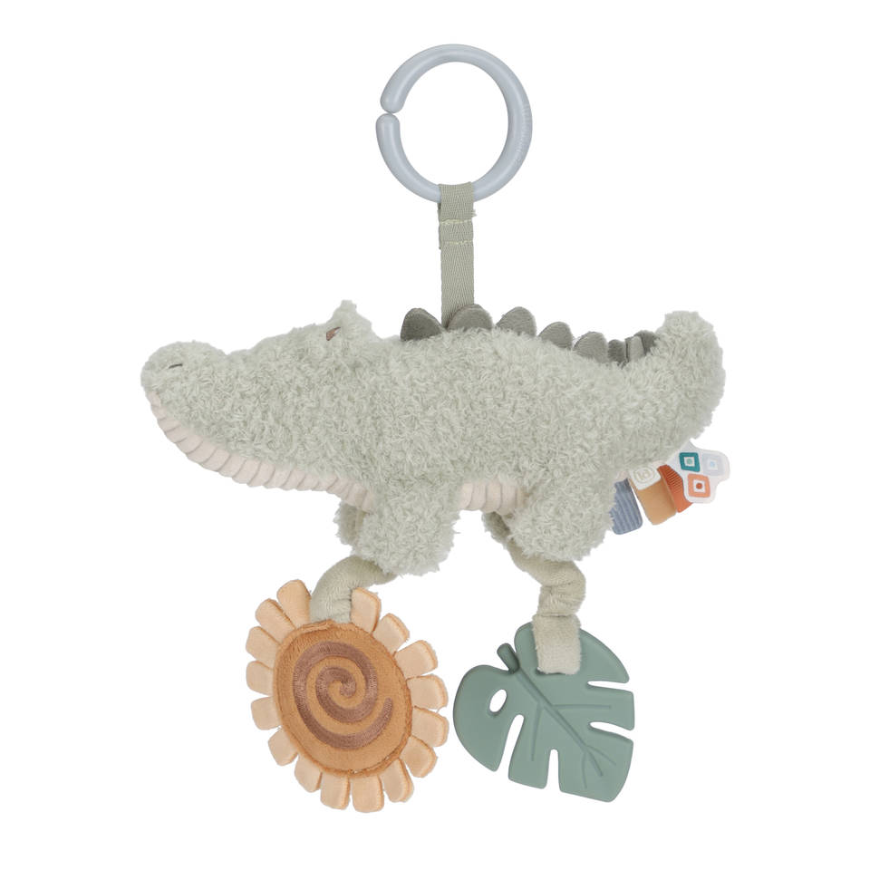 Little Dutch Safari Friends activiteitenhanger krokodil