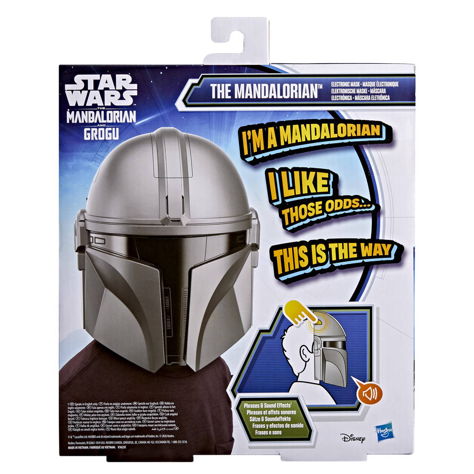 Star Wars The Mandalorian elektronisch masker