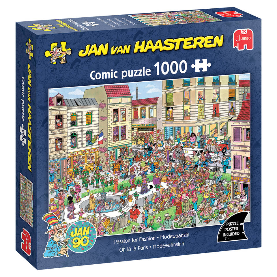 Jumbo Jan van Haasteren puzzel Modewaanzin - 1000 stukjes