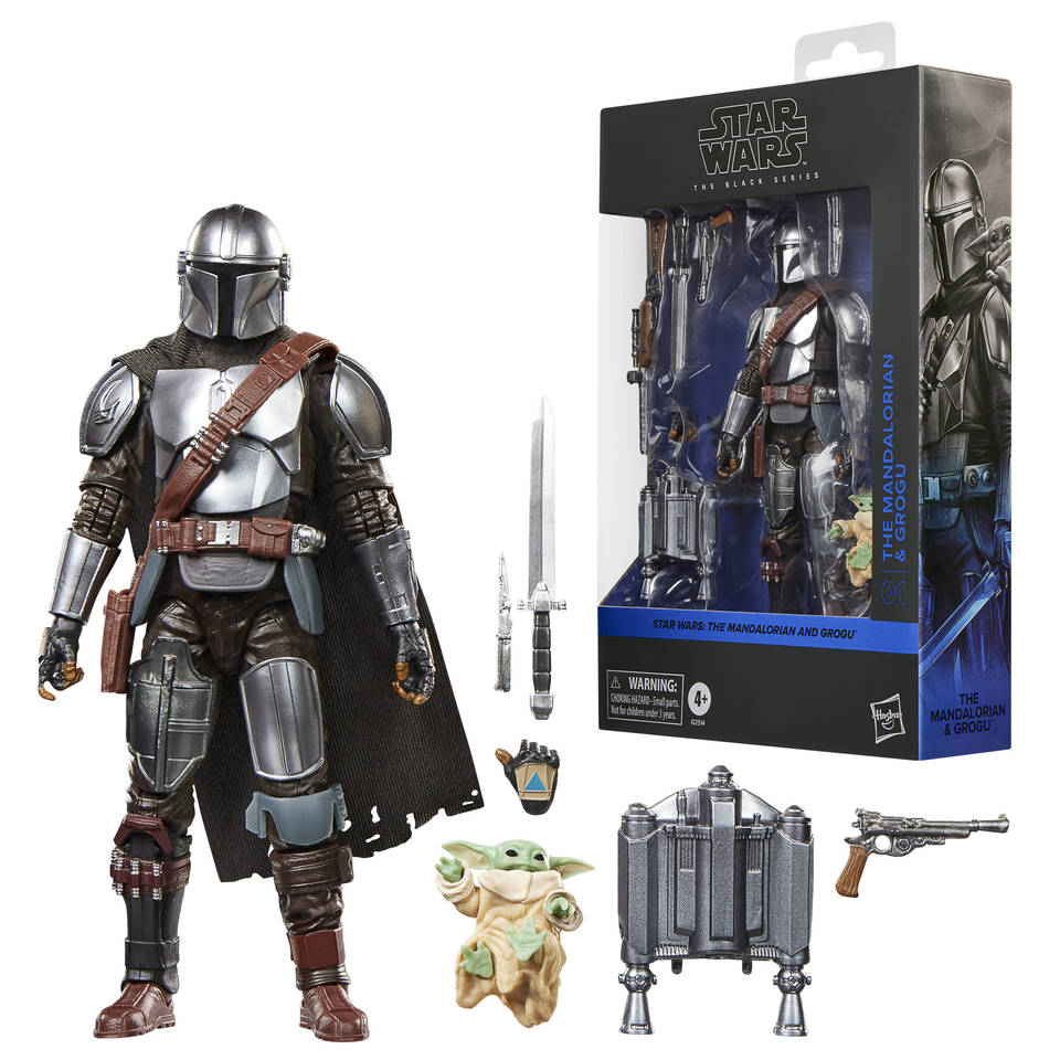 Star Wars The Black Series actiefiguur The Mandalorian & Grogu