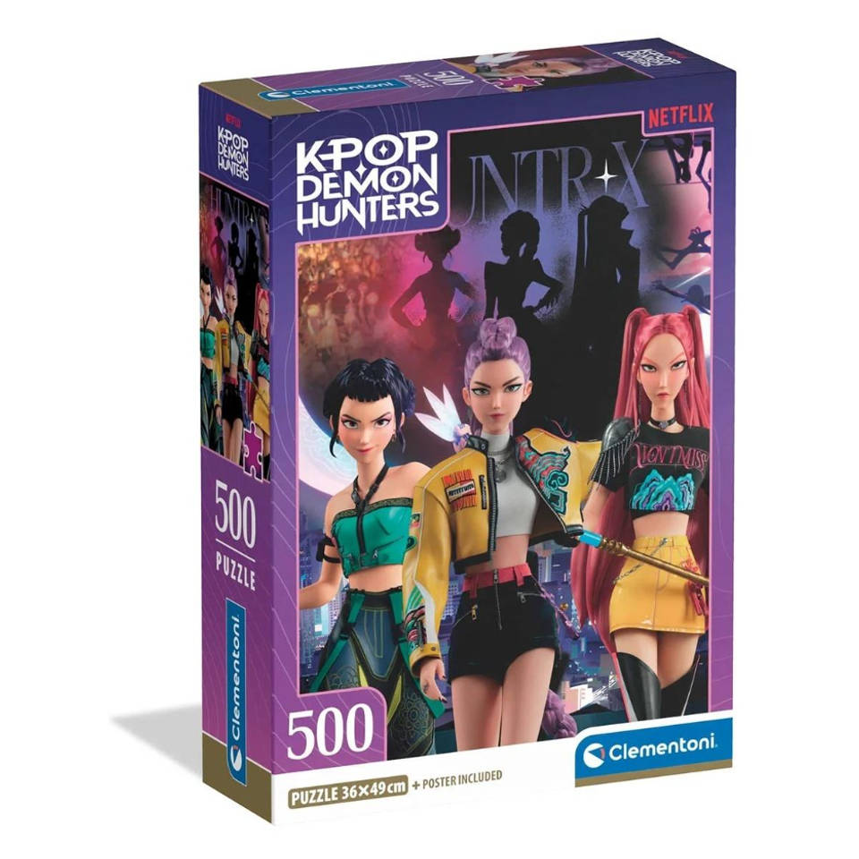 Clementoni puzzel KPop Demon Hunters - 500 stukjes