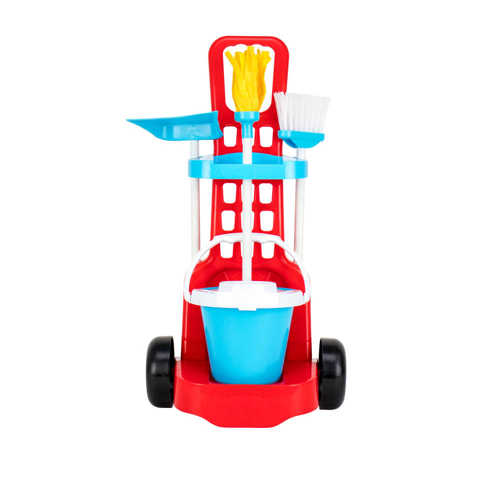 Schoonmaaktrolley met accessoires Main Image