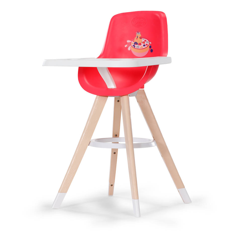 BABY born hoge kinderstoel - rood Main Image