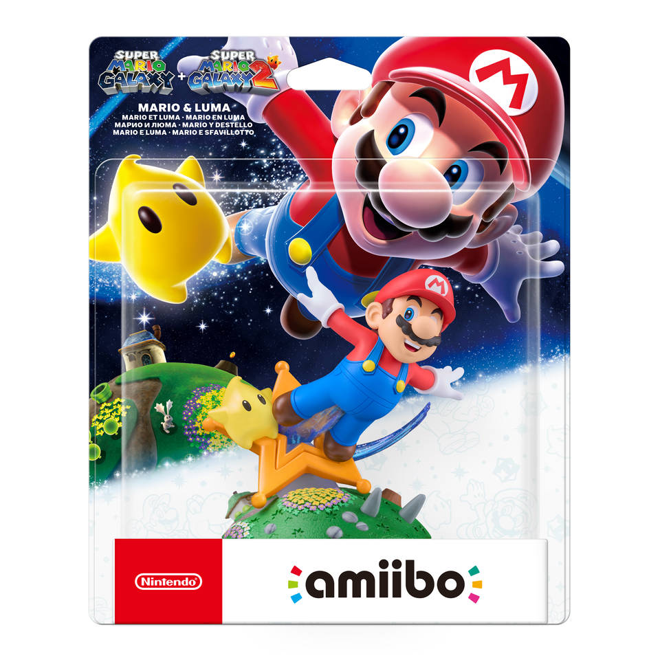 Nintendo amiibo figuur Super Mario Galaxy + Super Mario Galaxy 2 Mario & Lumas