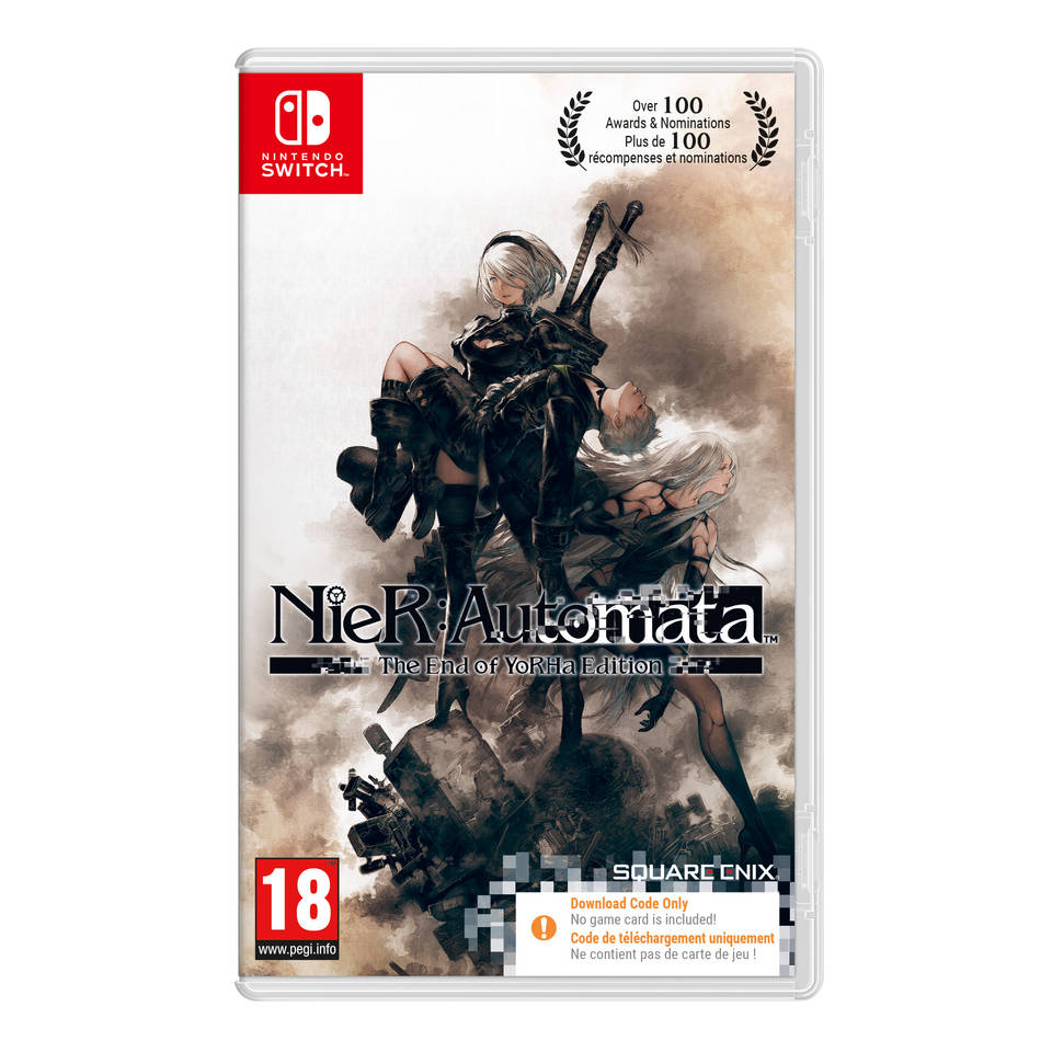 #101 Nintendo Switch 本体 + NieR:Automata NieR:Automata The End of YoRHa - code in a box Nintendo Switch