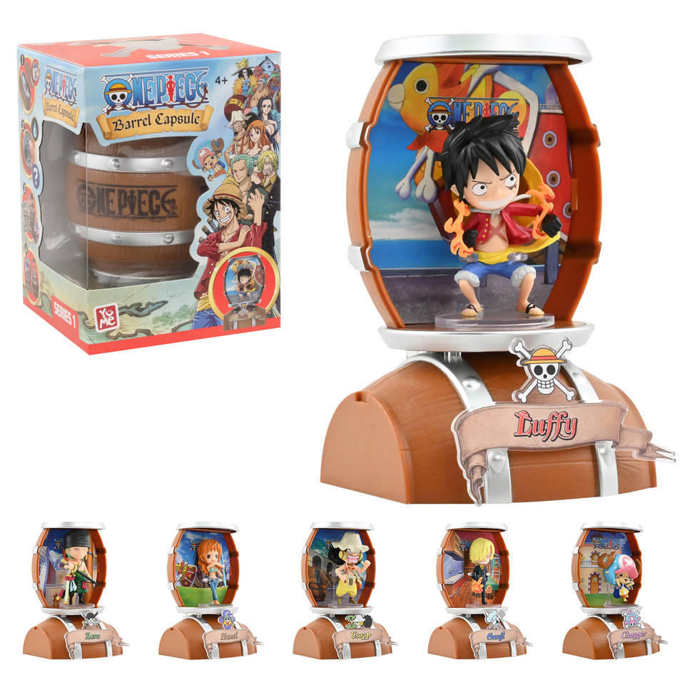 Yume One Piece Barrel Mystery mini diorama blind box