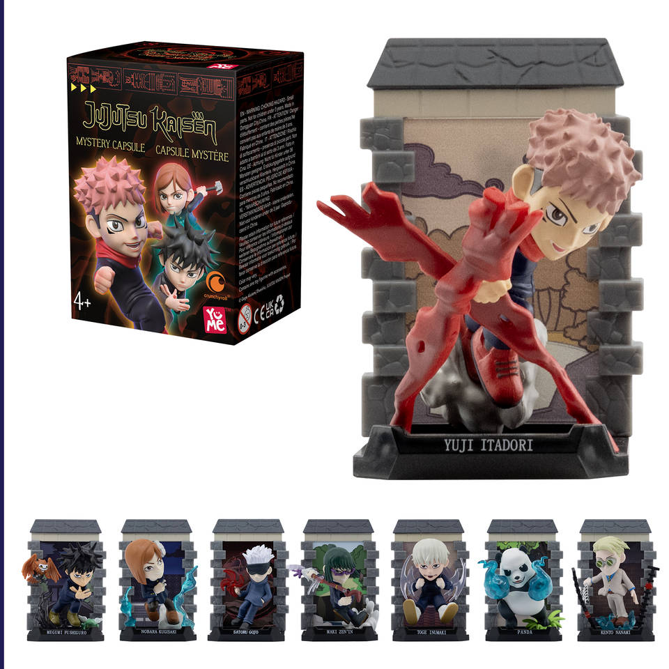 Yume Jujutsu Kaisen Mystery Vinyl figuurtjes 2-pack blind box