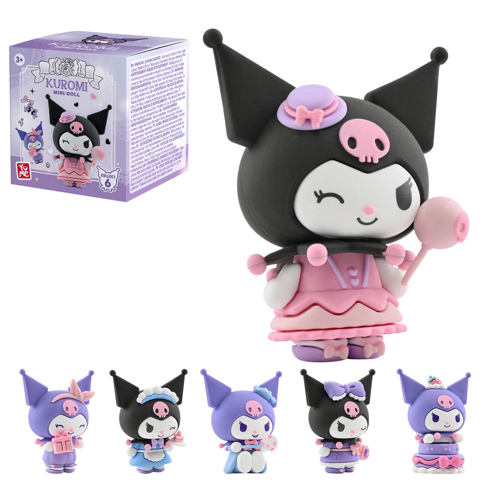 Kuromi Mystery Vinyl figuurtje Birthday Party collectie blind box