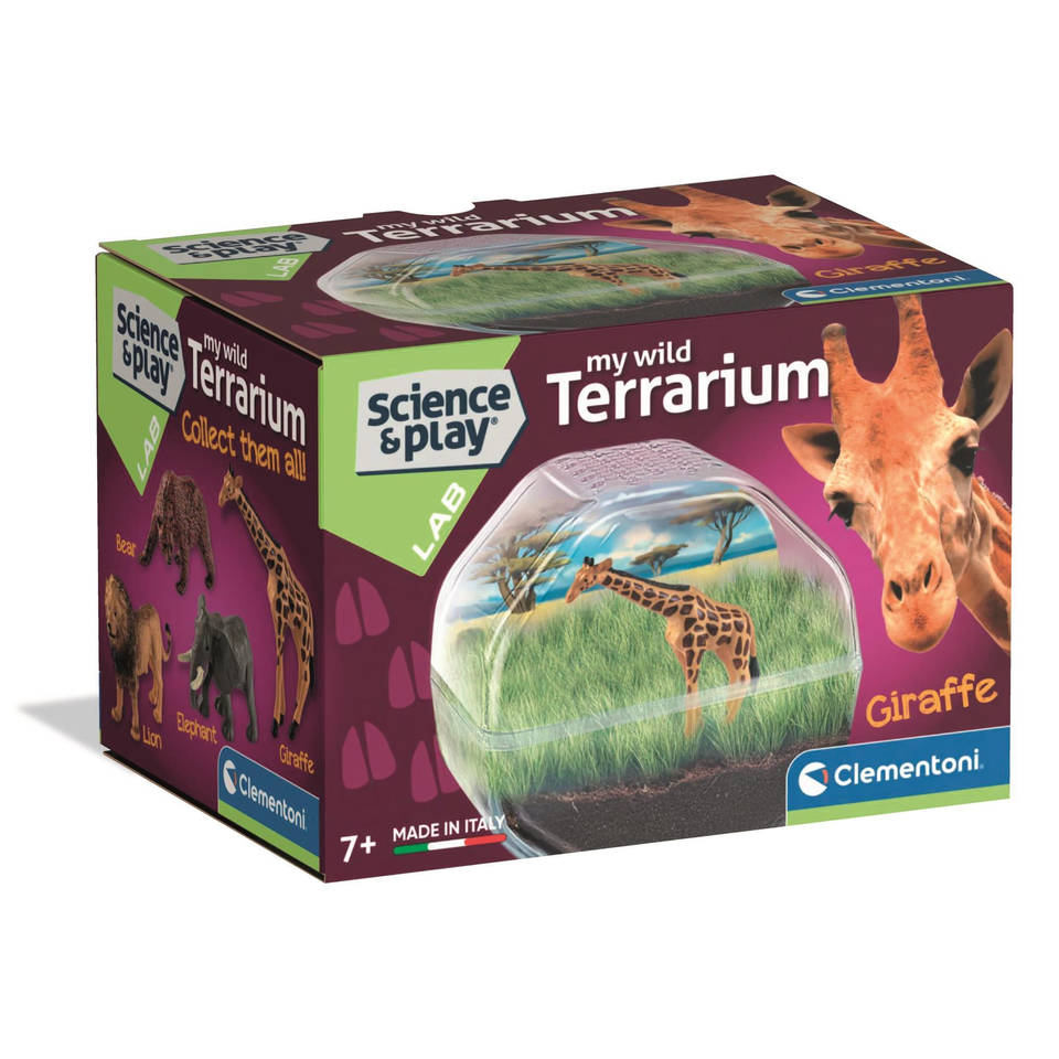 Clementoni Wetenschap & Spel My Wild Terrarium giraffe Main Image