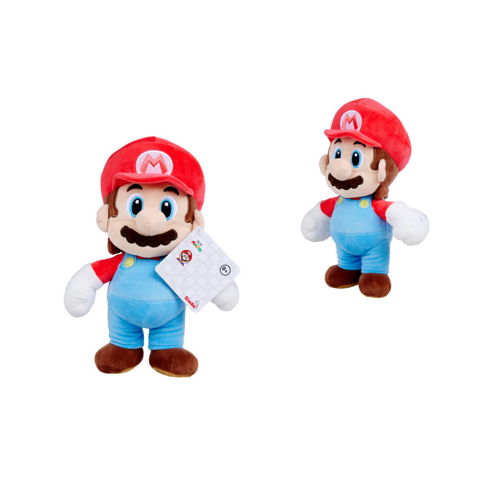 My Mario pluchen knuffel Mario - 25 cm