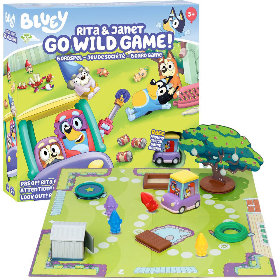 Bluey Go Wild Main Image