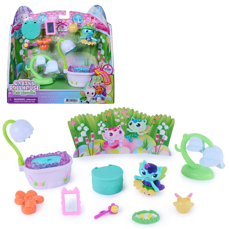Gabby's Poppenhuis Fairylandia kamer Meerminkats badkamer Main Image