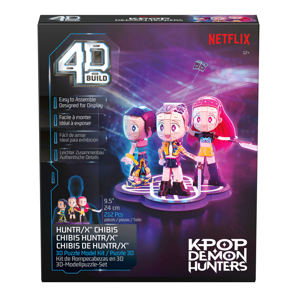 4D Build: KPop Demon Hunters 3D-puzzel HUNTR/X Chibi