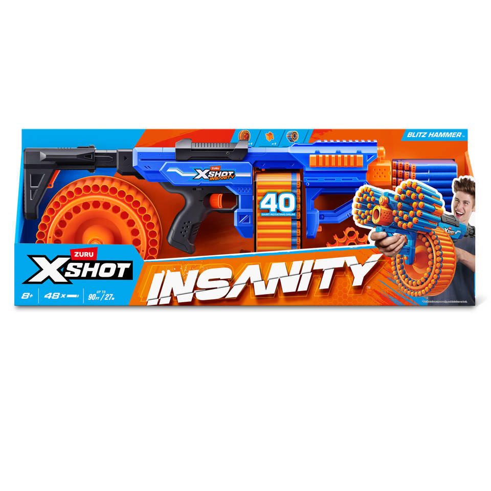 XSHOT Insanity Blitz Hammer blaster Main Image