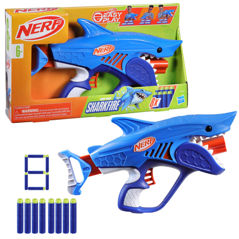 NERF Junior Wild Sharkfire blaster