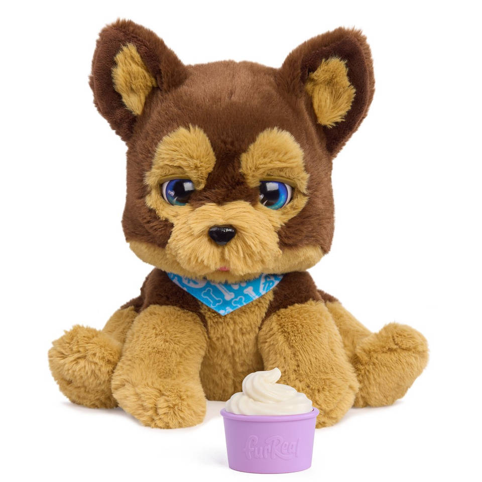 FurReal Benny de knuffel- en kus puppy