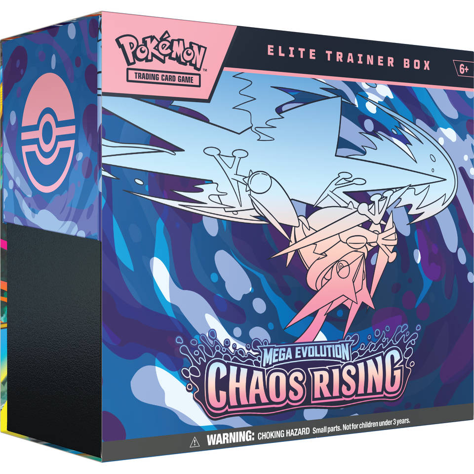 Pokmon TCG Mega Evolution Chaos Rising Elite Trainer Box Pokmon TCG Mega Evolution Chaos Rising Elite Trainer Box