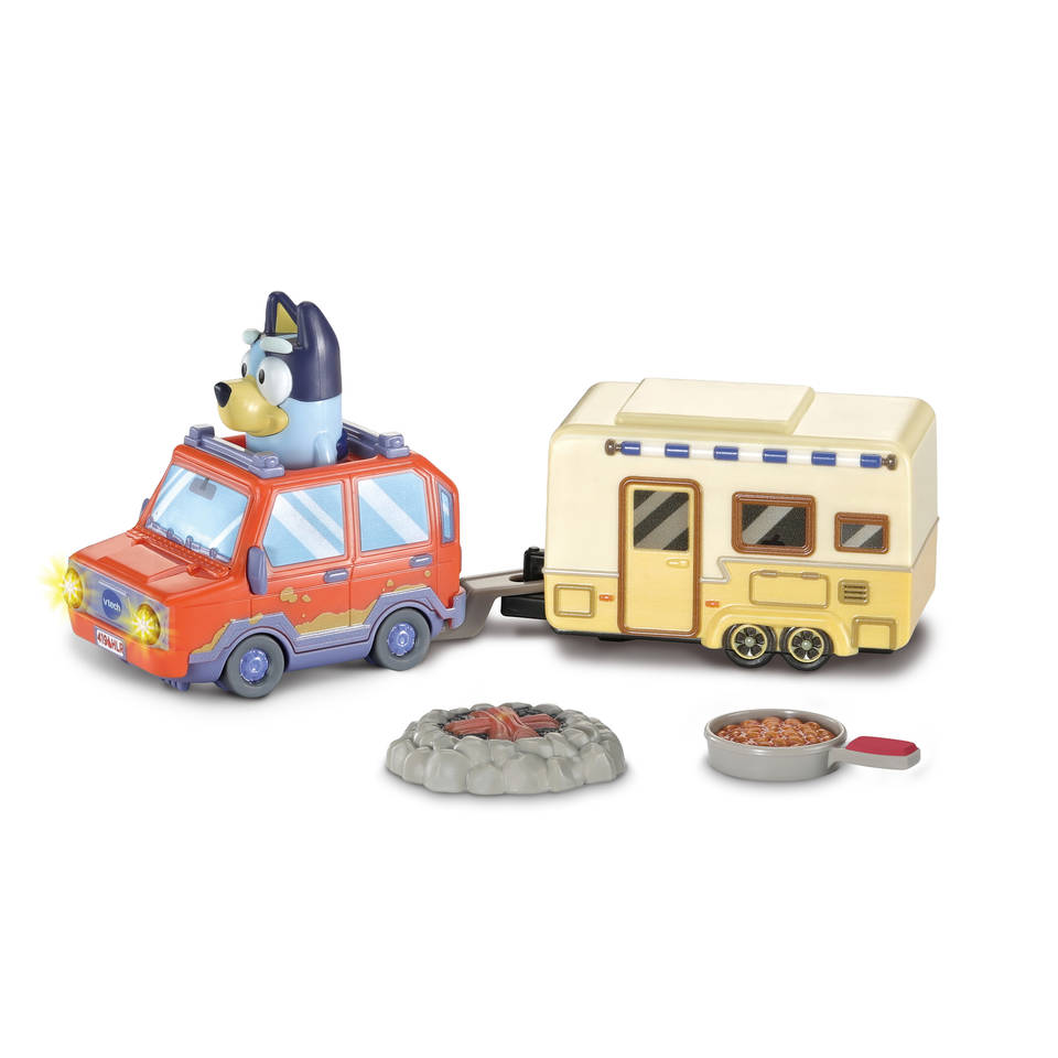 VTech Toet Toet Auto's Bluey Bluey's kampeerset Main Image