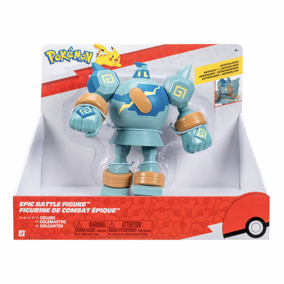 Pokémon Epic Battle figuur Golurk - 30 cm