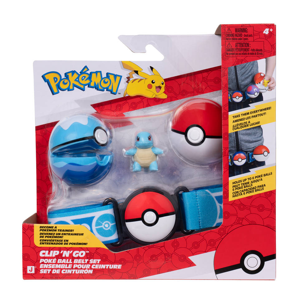 Pokémon Clip ‘N’ Go Squirtle gordelset