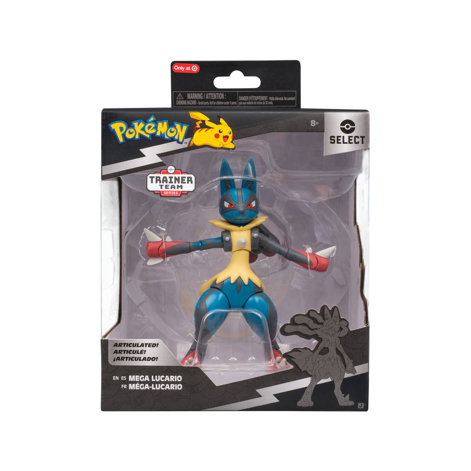 Pokémon Select super-articulated figuur Mega Lucario - 15 cm